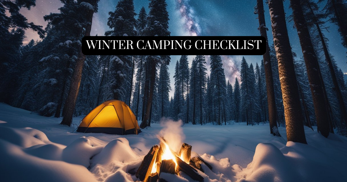 Winter Camping CheckList
