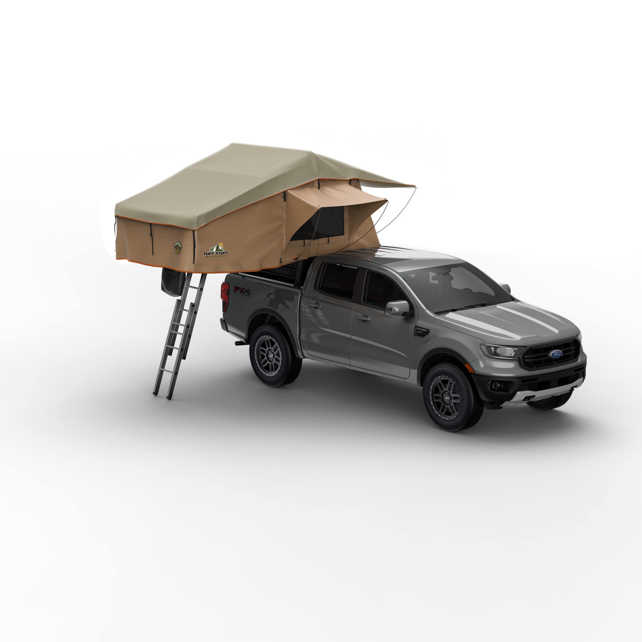 <a href="https://www.amazon.com/TIMBER-Oversized-Folding-Camping-Support/dp/B08DTR8FQF?tag=thecampfire0d-20"></a><a href="https://www.amazon.com/TUFF-Stuff%C2%AE-Ranger-OverlandTM-Person/dp/B0BCN183P1?tag=thecampfire0d-20">TUFF Stuff® Ranger Overland™ ROOF TOP Tent, 3 Person, 65"</a>