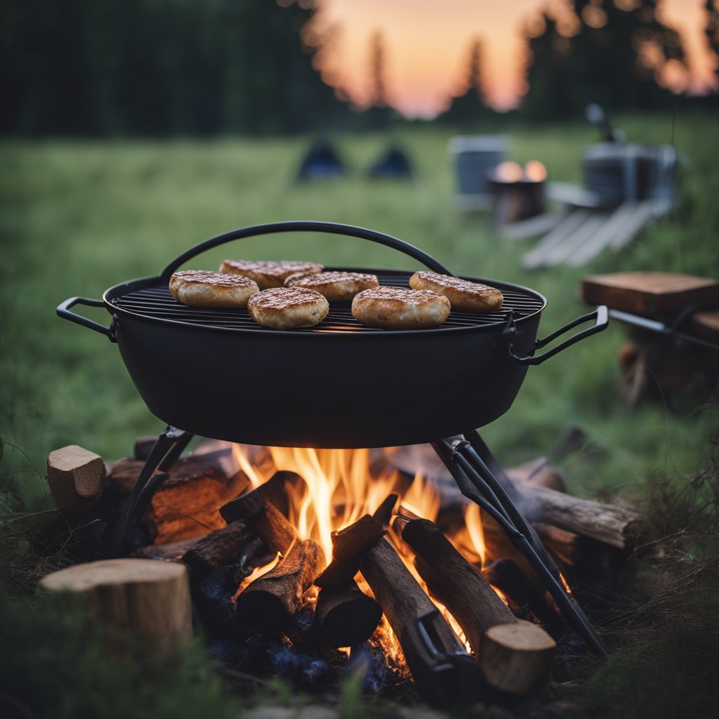 How to Cook Meat While Camping