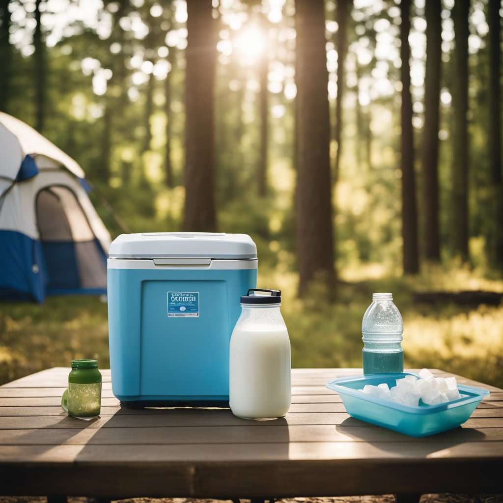 How to Keep Milk Cold While Camping