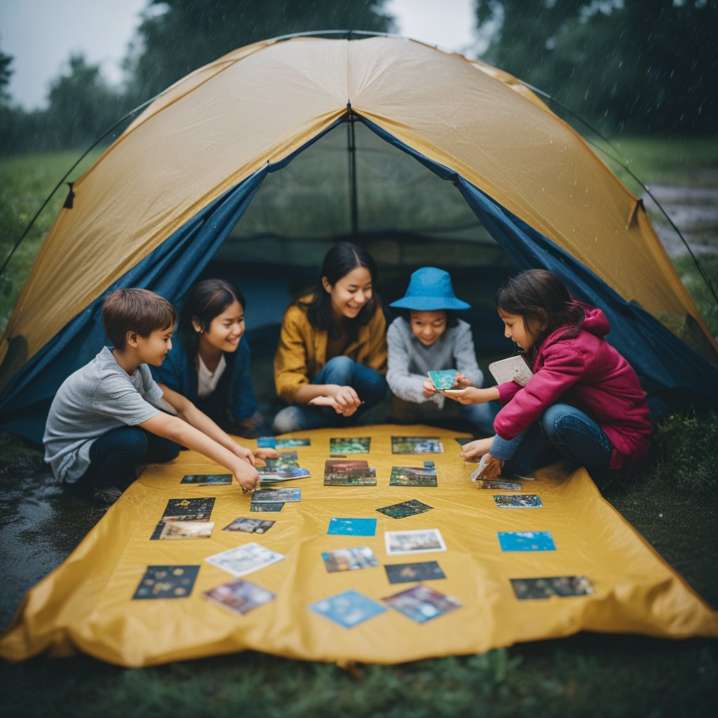 Rainy Day Camping Activities for Families