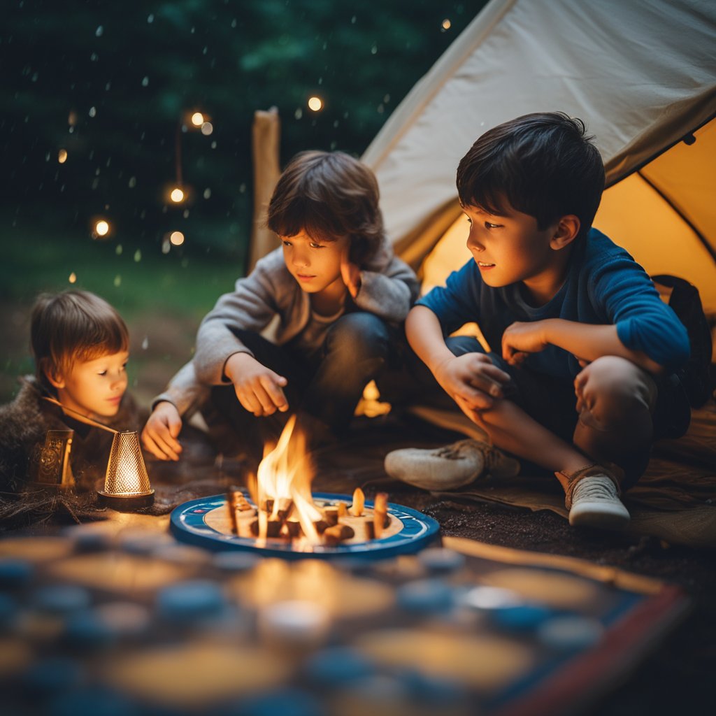 Rainy Day Camping Activities for Kids