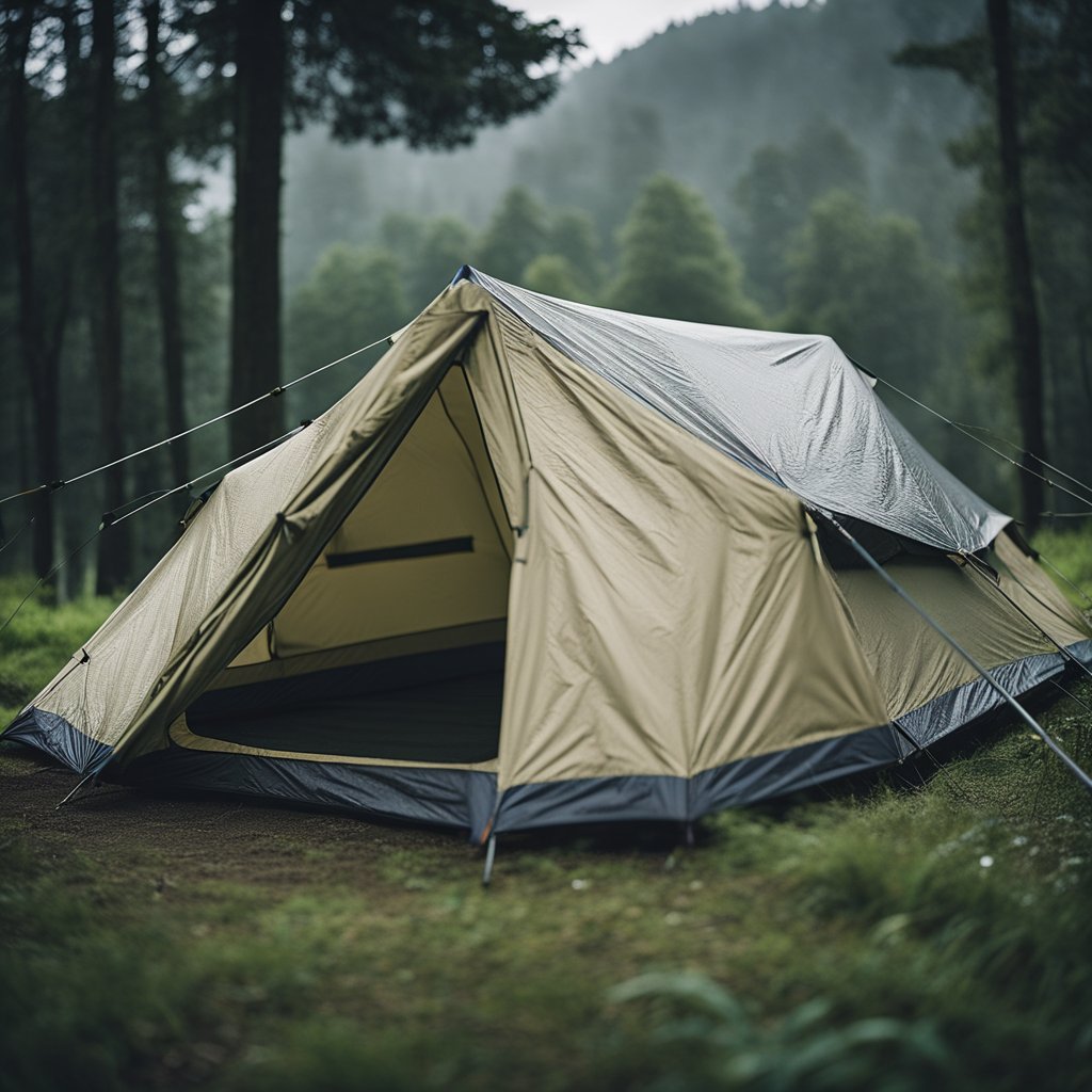 How To Set Up Tent Camping In The Rain