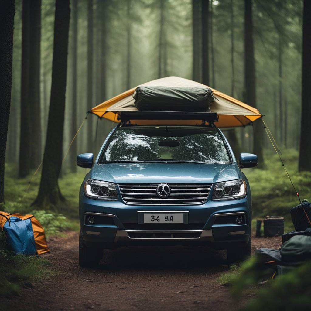 Choose the Right Vehicle for Car Camping in the Rain